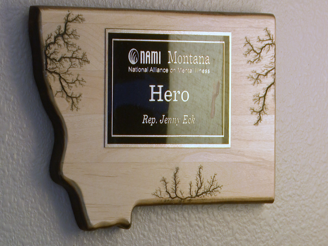 Jenny Eck named a NAMI Montana Hero