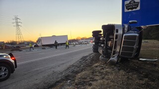 Interstate 95 truck crash