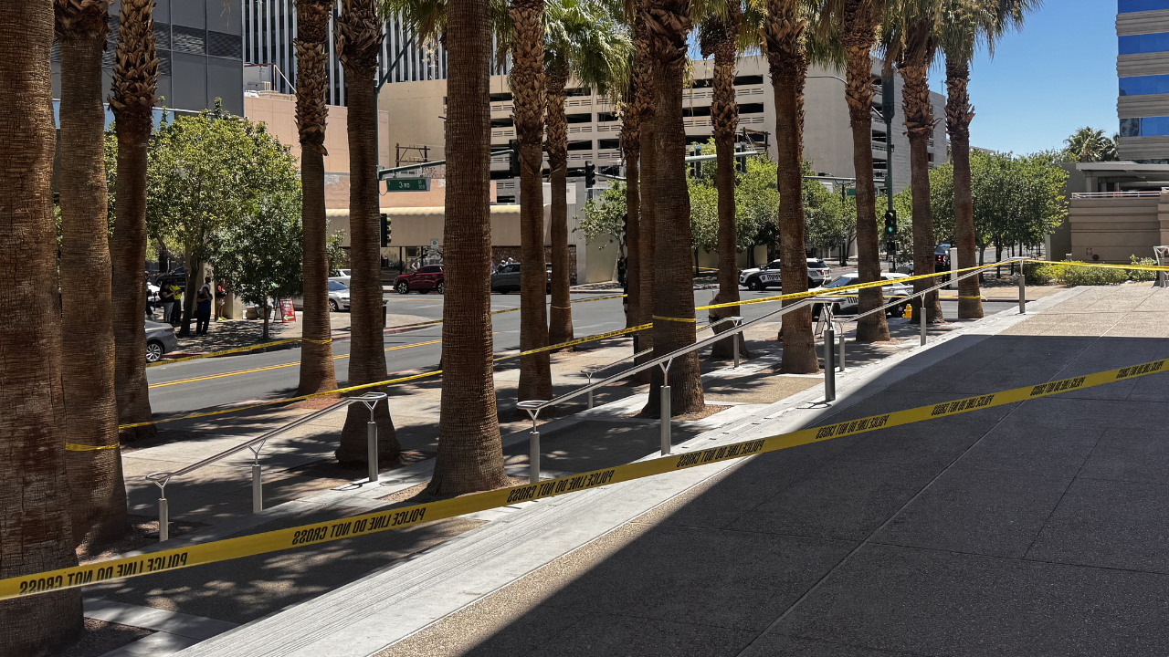 Police activity near Regional Justice Center