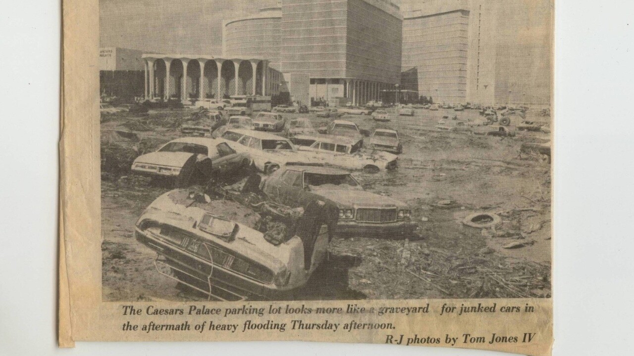 The July flood that rocked Las Vegas in 1975
