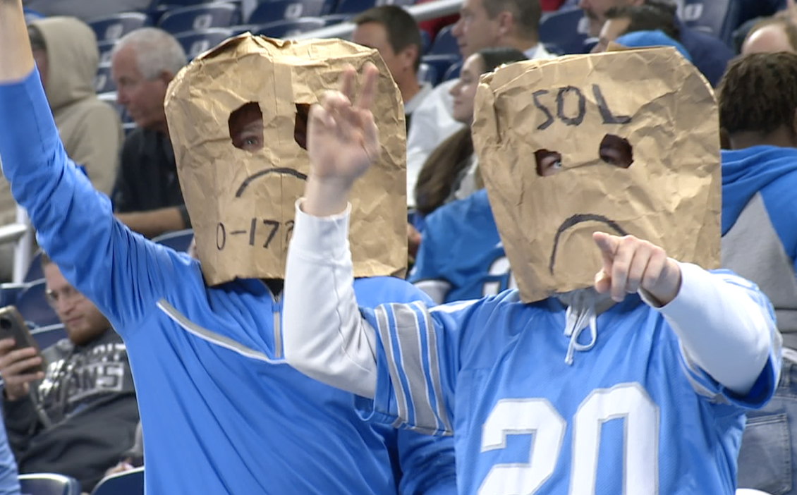 Lions fans frustrated with 0-8 start