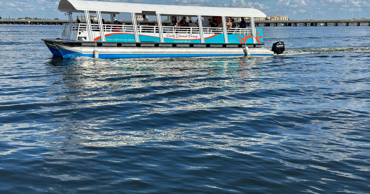New ferry service from Bradenton to Anna Maria Island launches in December - Vimarsana News