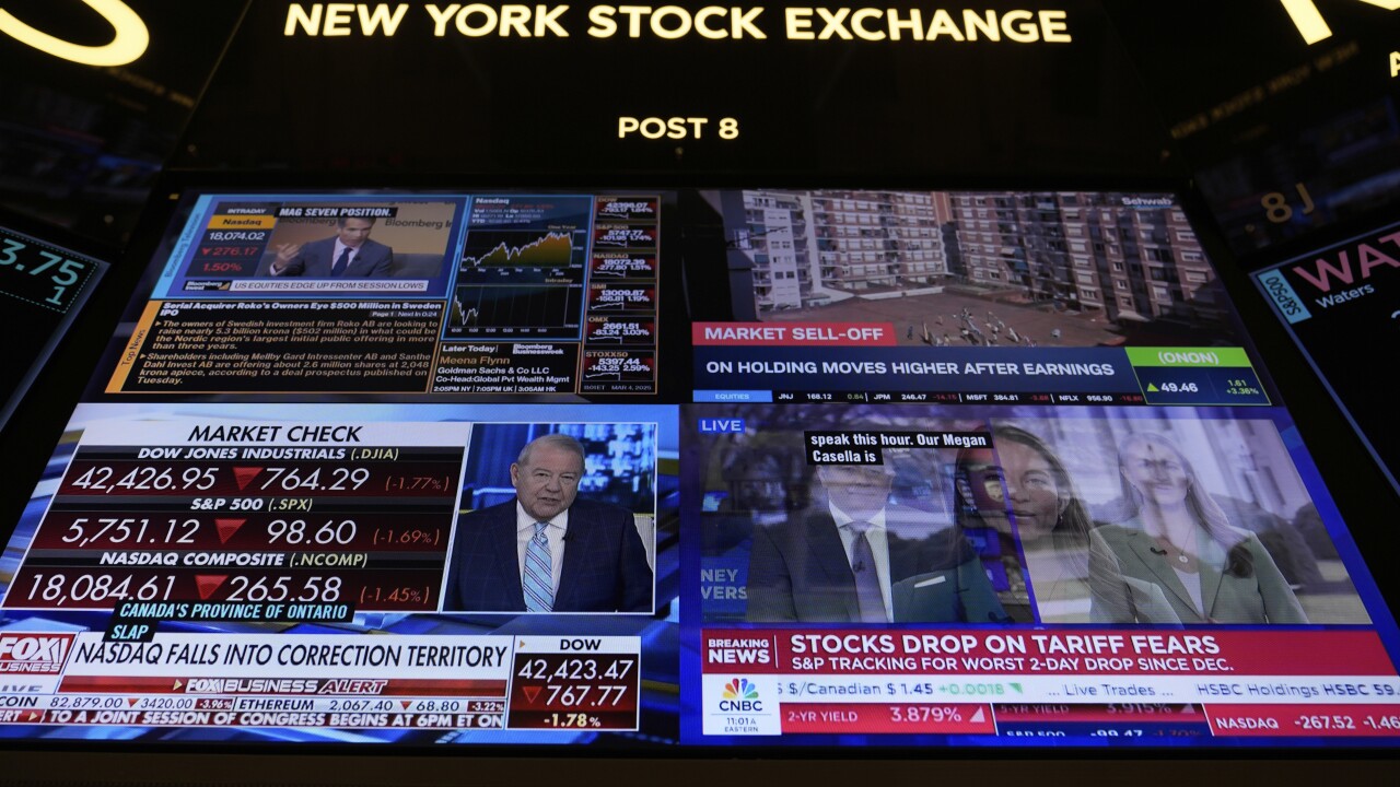 Financial Markets Wall Street