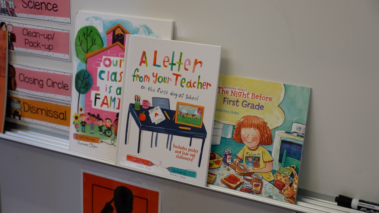 First day of school books