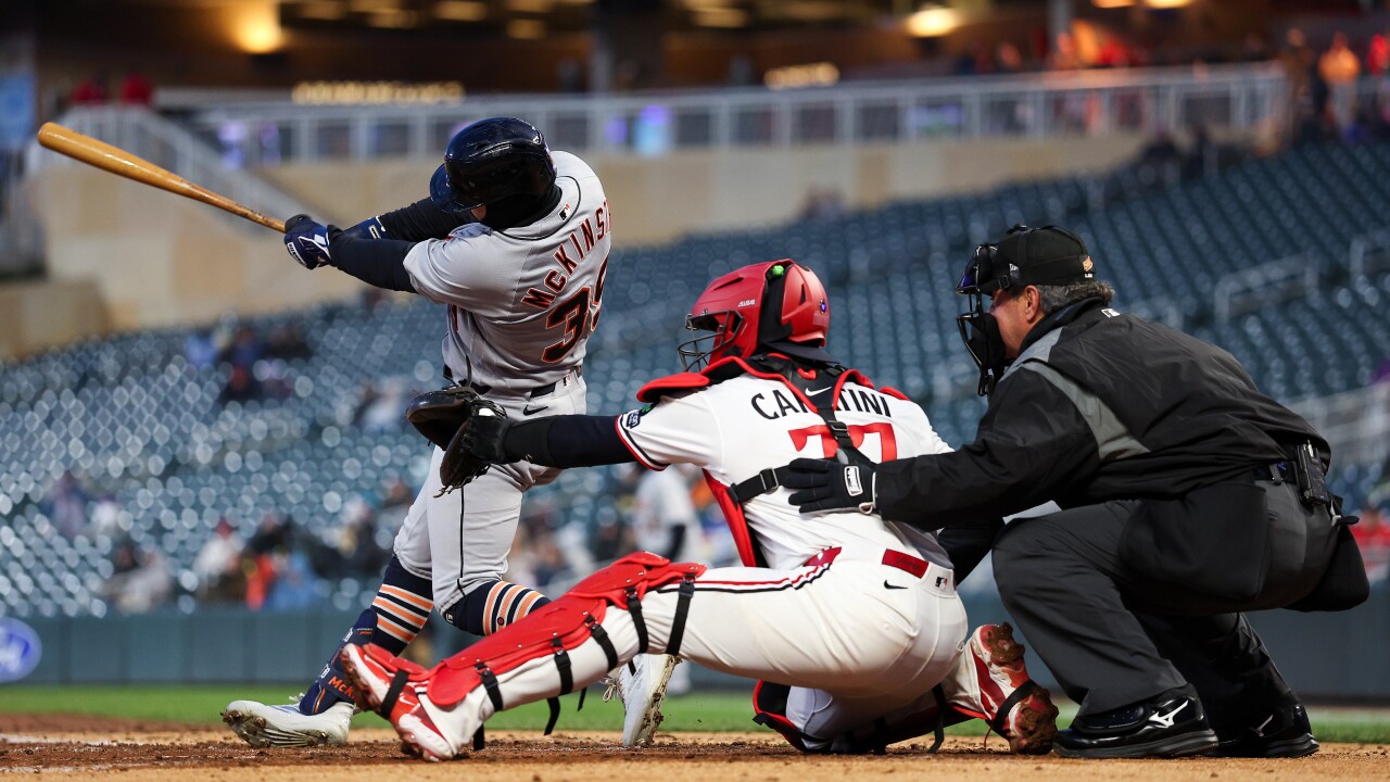 Tigers Twins Baseball
