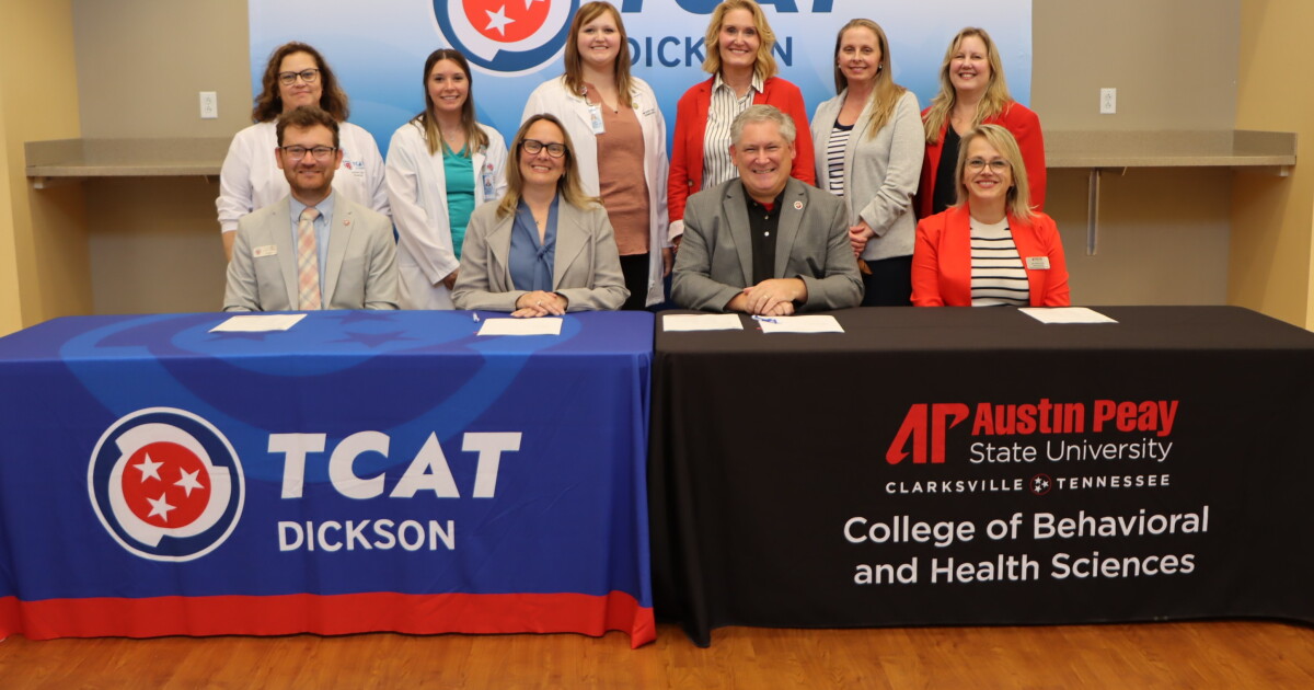 TCAT Dickson und die Austin Peay State University schaffen einen Weg für ...