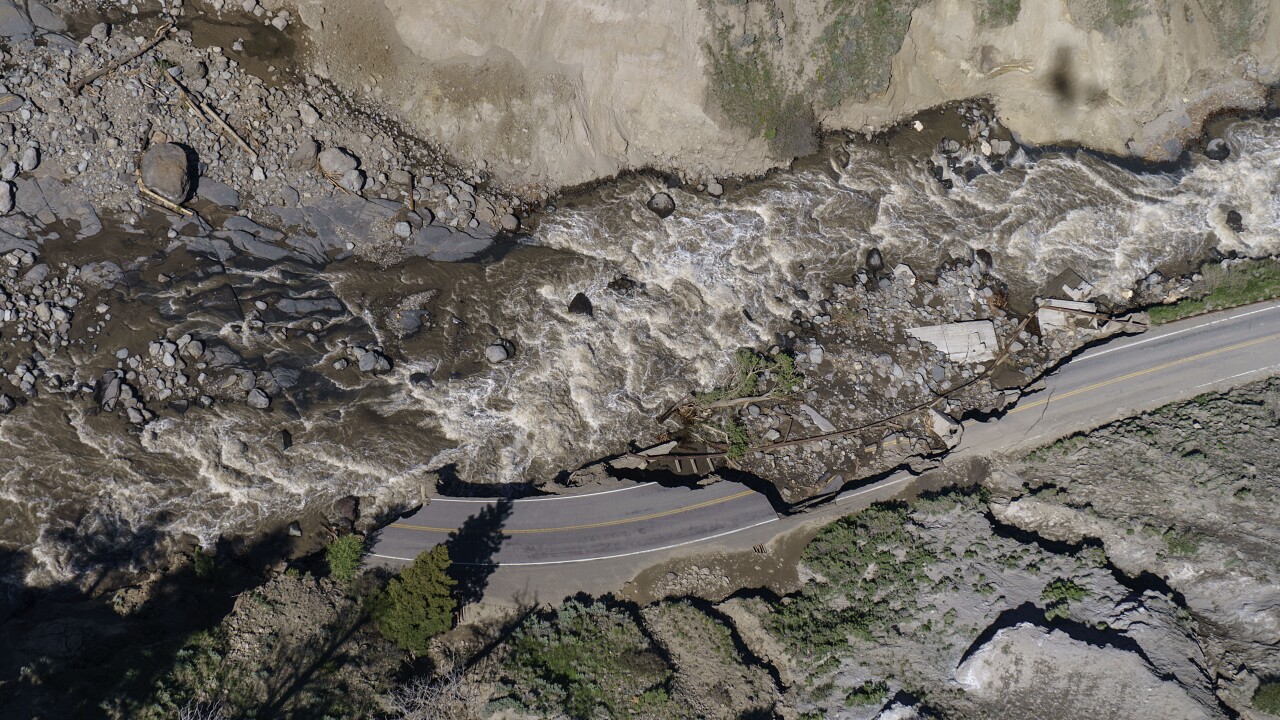 Yellowstone Flooding Photo Gallery