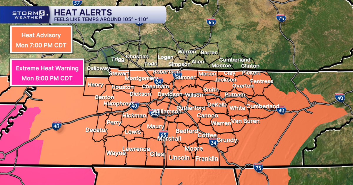 Monday August 17, 2026: Dangerous Heat Continues before relief arrives tomorrow
