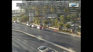 Driver arrested for DUI after crashing into UNLVPD vehicle, police say