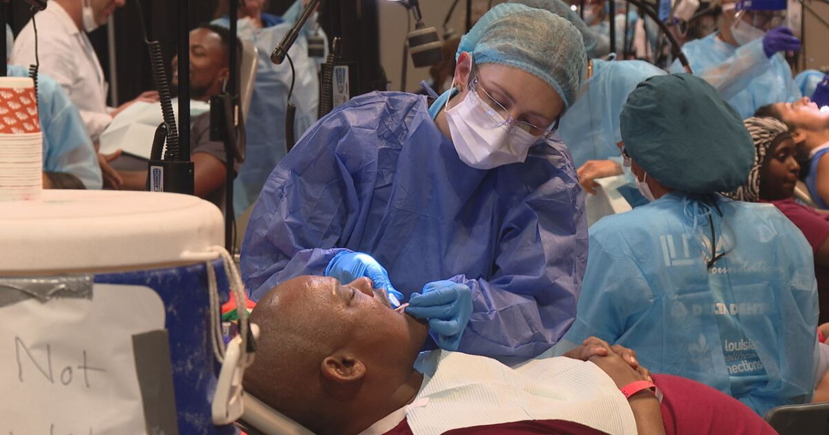 Dental outreach program at Cajundome offers free dental care to residents - Vimarsana News