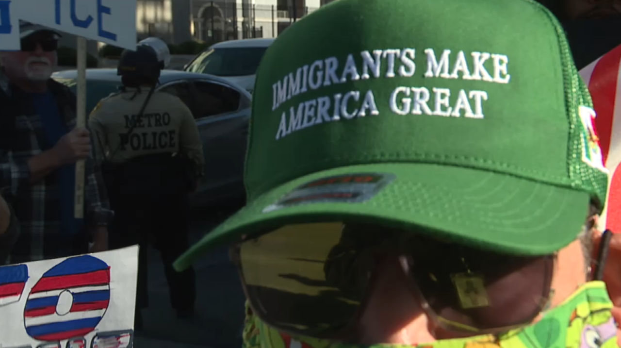 Hundreds protest in Las Vegas after Minneapolis mother killed by ICE officer