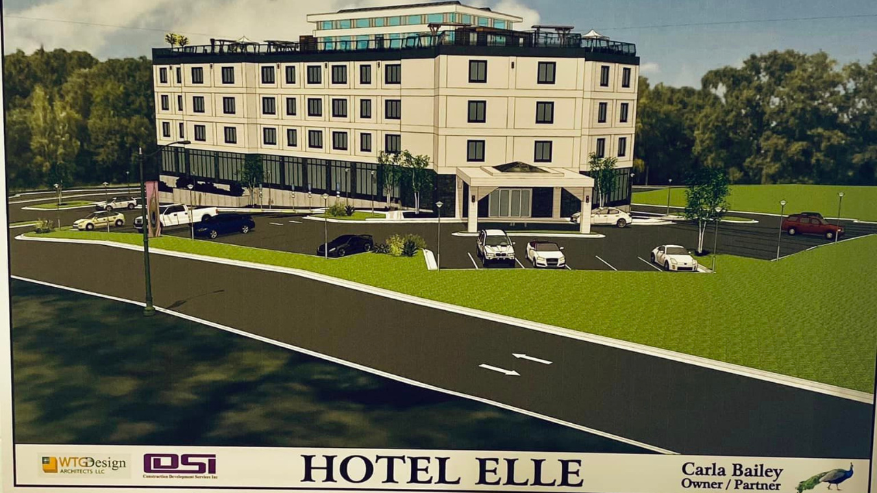 Hotel Elle project in Brunswick County.