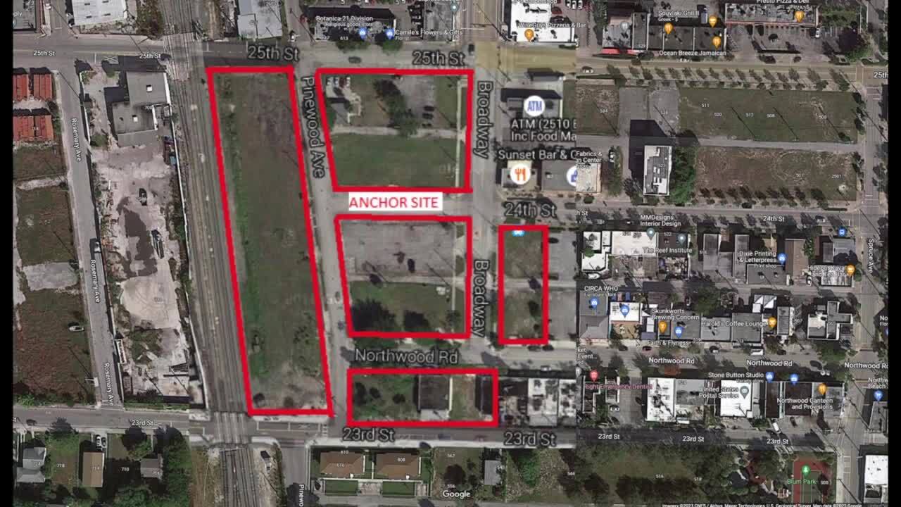 Anchor Site, future home of District at Northwood