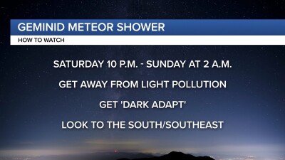 Geminid Meteor Shower