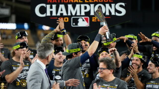NLCS Brewers Dodgers Baseball