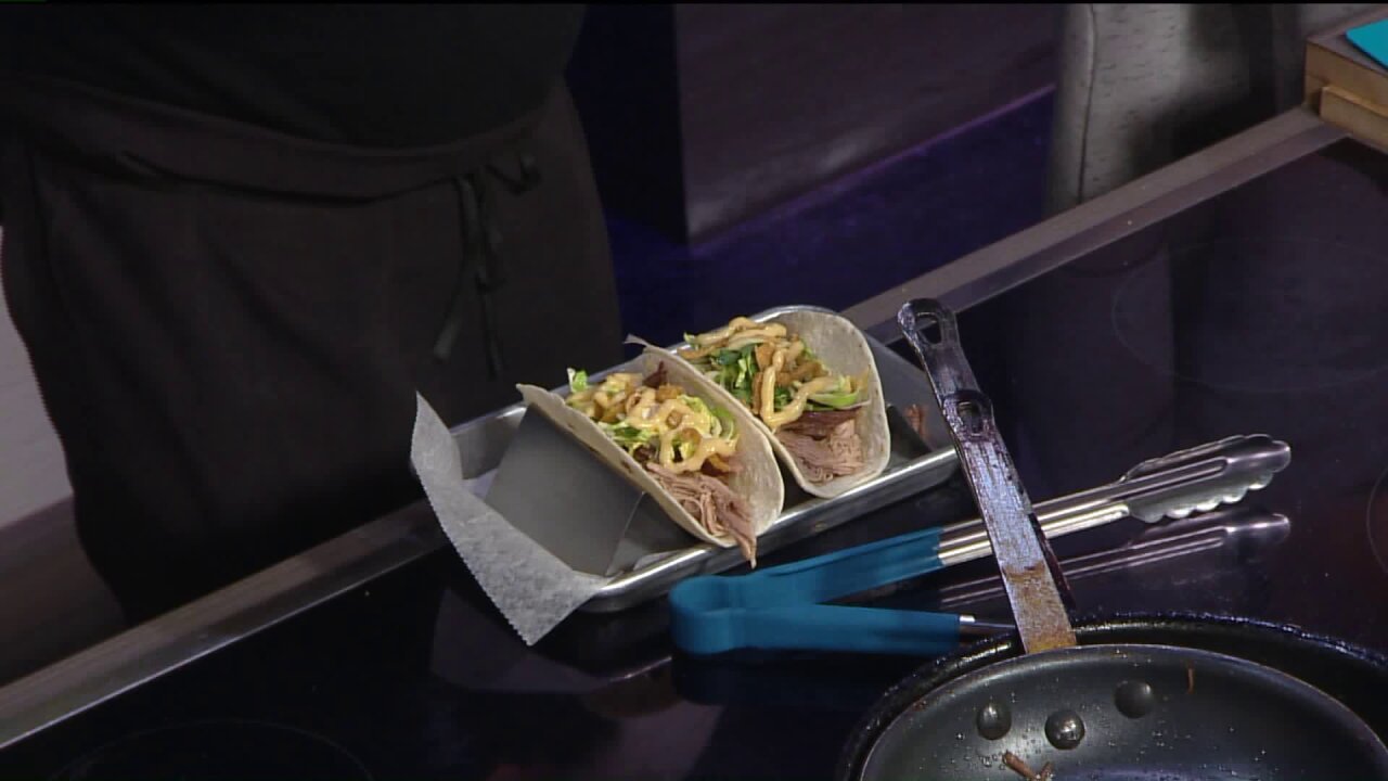 Tuducken Tacos and a Rum Coquito