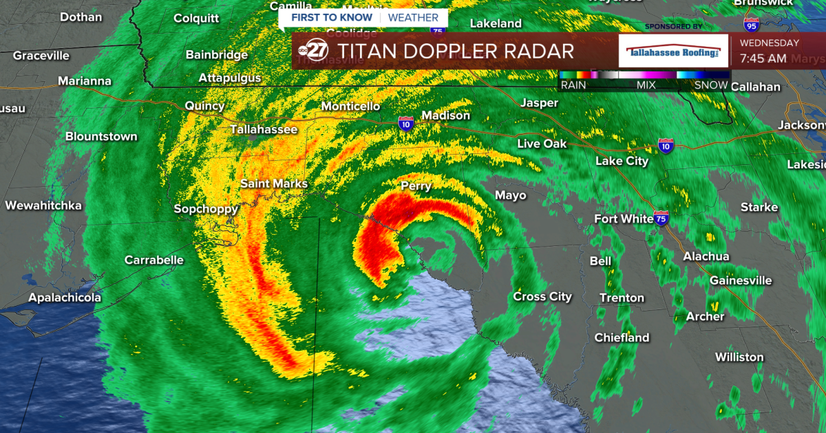 Hurricane Idalia Weakens To A Tropical Storm