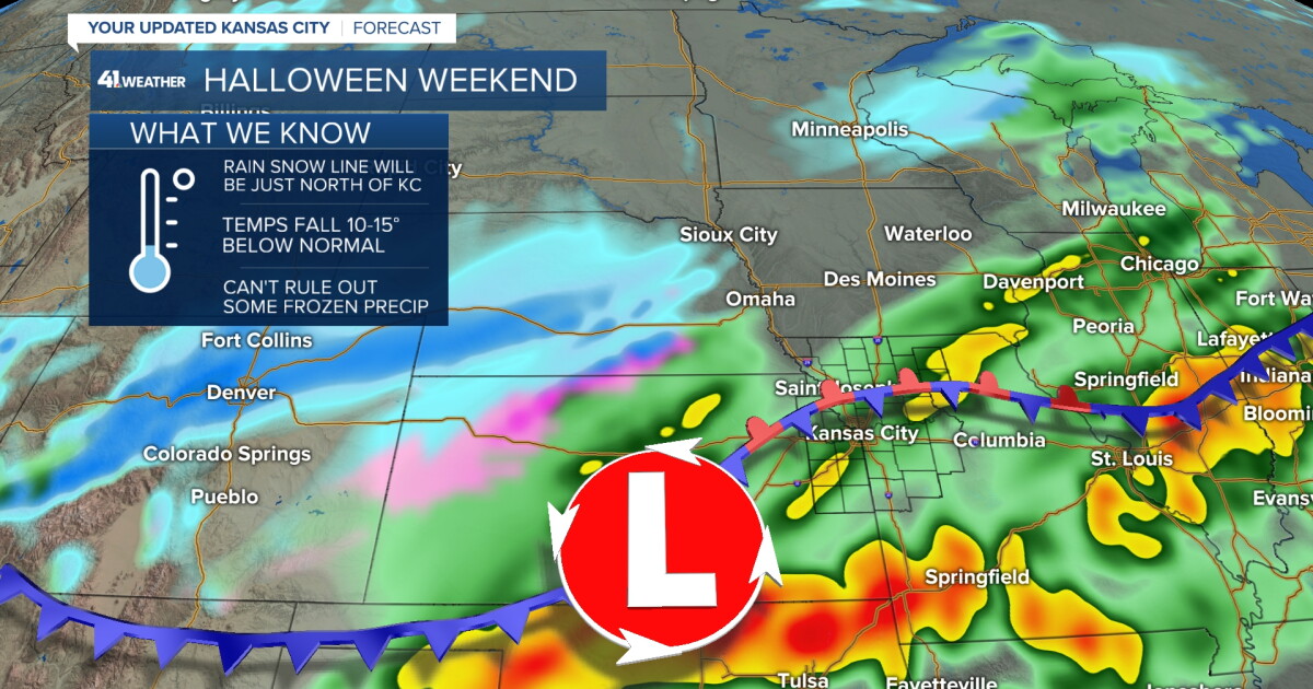 KSHB 41 Weather Blog | Kansas City's rain is the treat; snow, cold ...