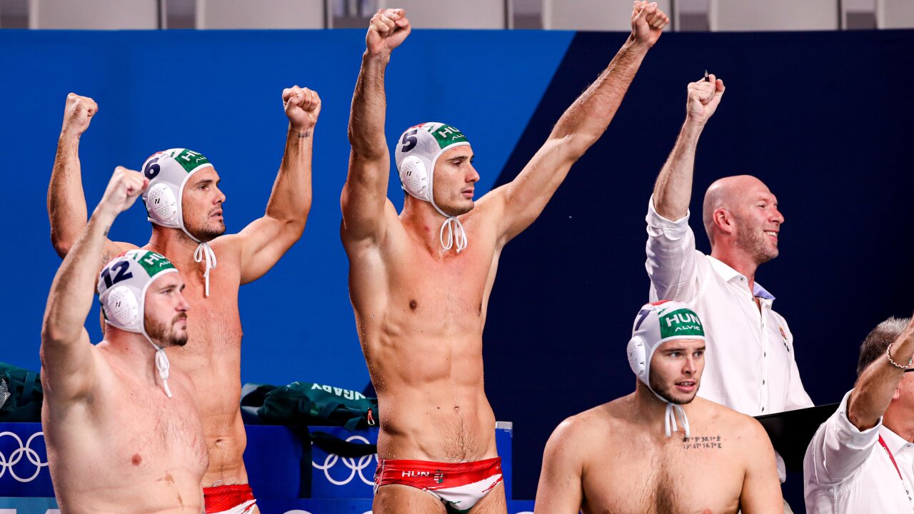 Greece makes history in water polo semifinal win over Hungary