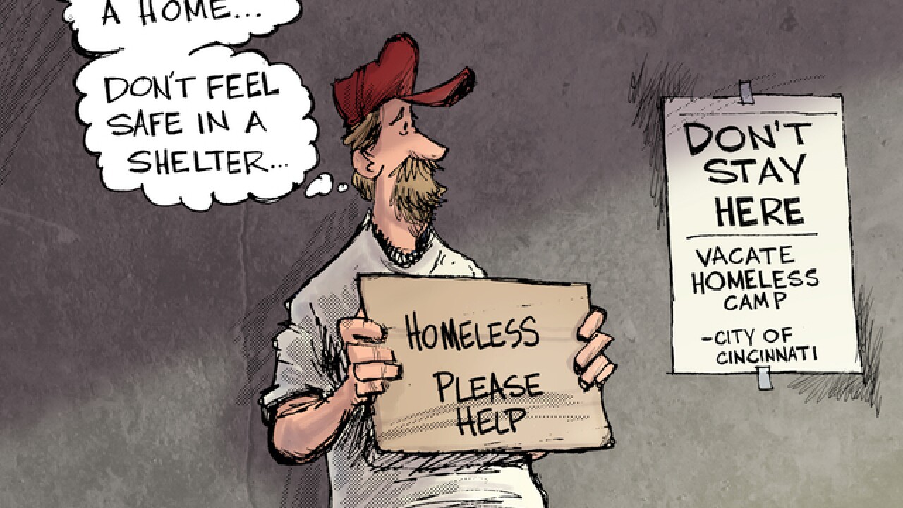 EDITORIAL CARTOON: Don't have a good option