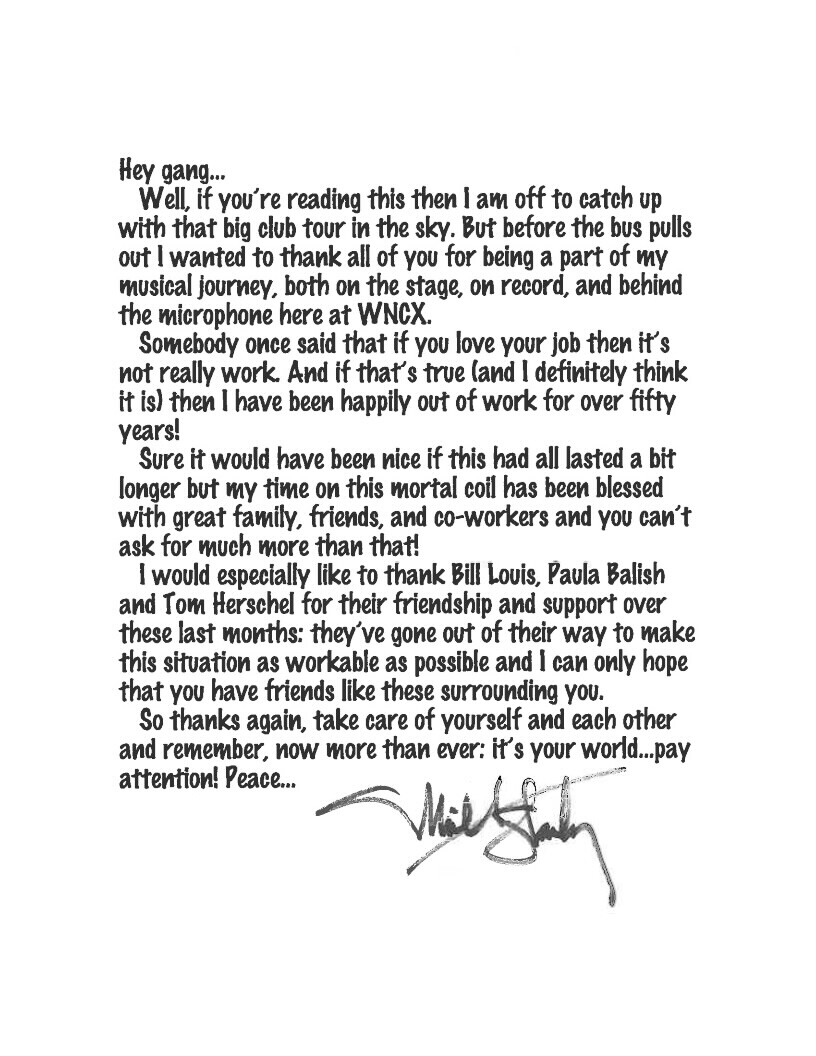 Michael Stanley's farewell letter to fans.jpeg