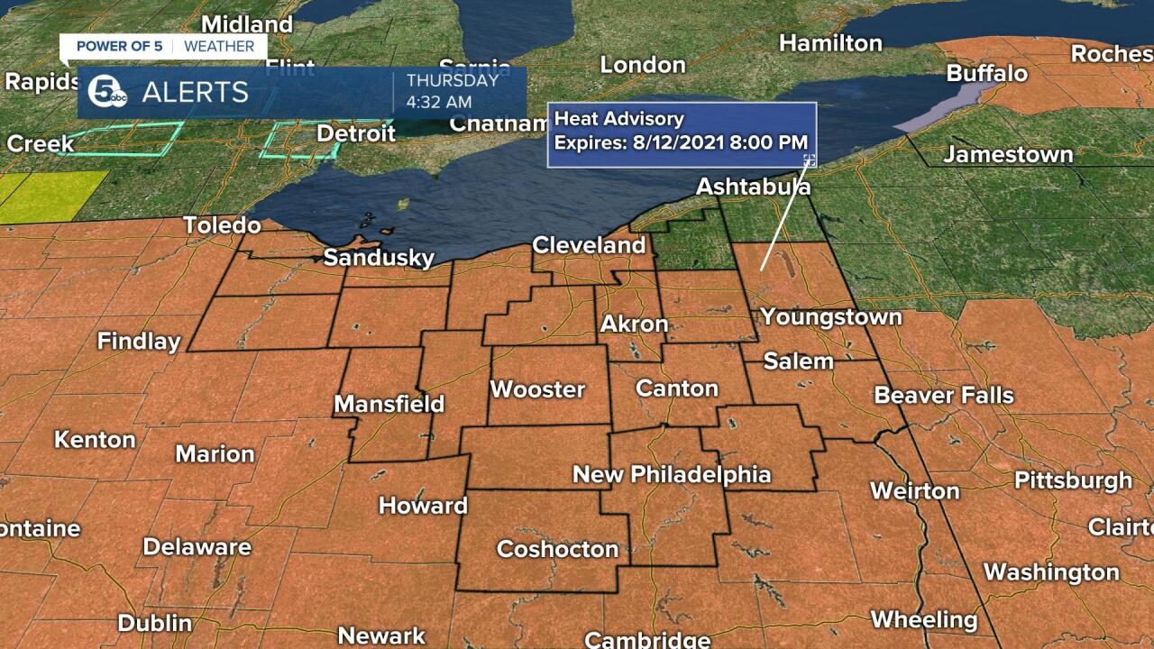 Heat advisory