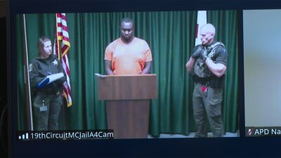 Kersten Francilus made his initial court appearance in Martin County on April 3, 2026, on a charge of first-degree murder.