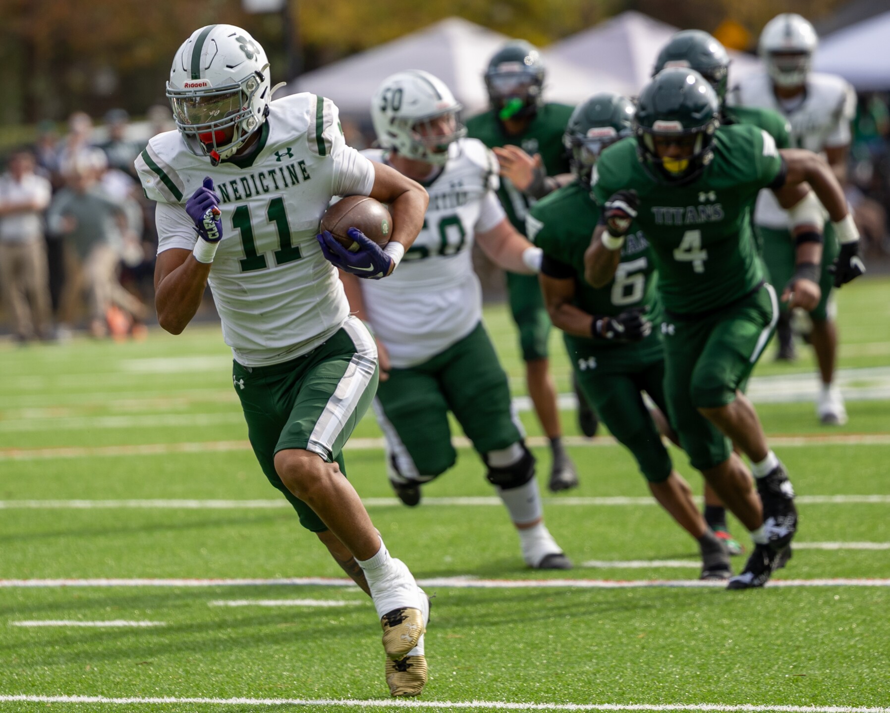 Benedictine wins 3rd straight VISAA title with 20-0 shutout of Trinity