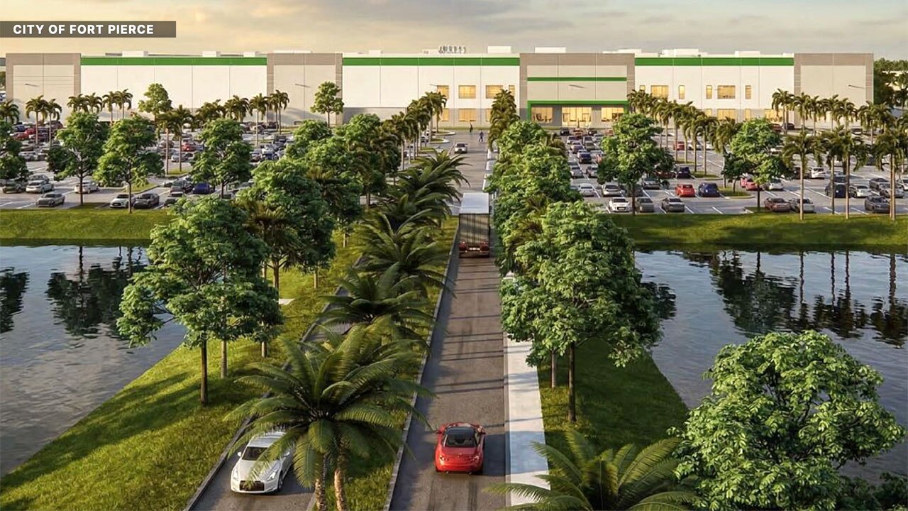 A 1.1 million square foot Amazon distribution warehouse could be coming to Kings Highway in Fort Pierce, but the project is not yet a done deal.