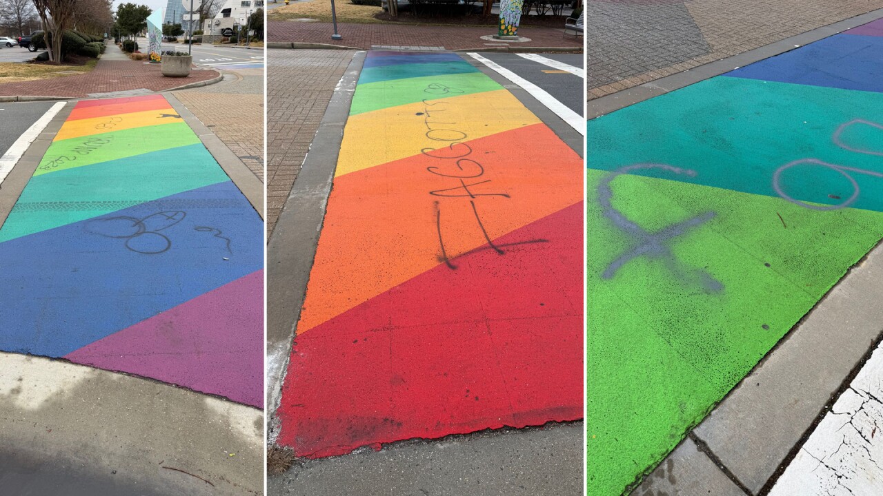 Homophobic vandalism in ViBe District