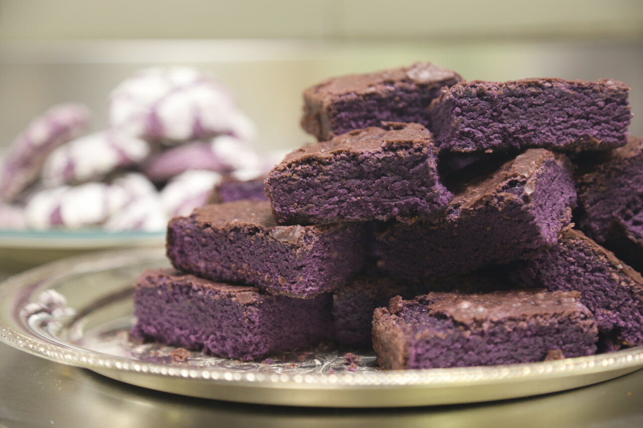 Ube Brownies