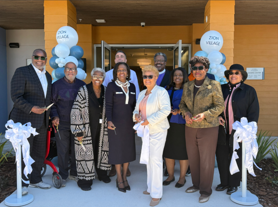 On Tuesday, officials cut the ribbon on Zion Village