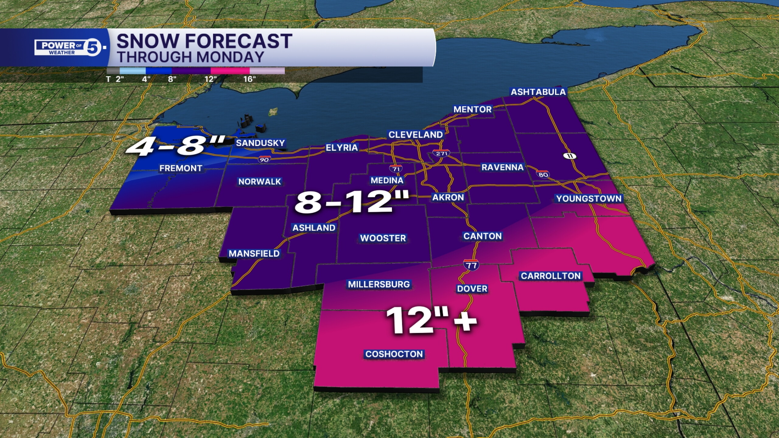 Forecast: Biggest area-wide snowstorm in two years arrives tonight