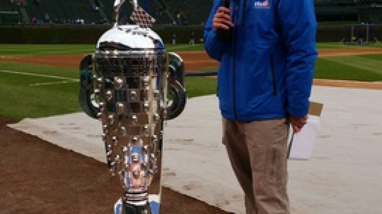 PHOTOS: Borg-Warner Trophy at Wrigley Field