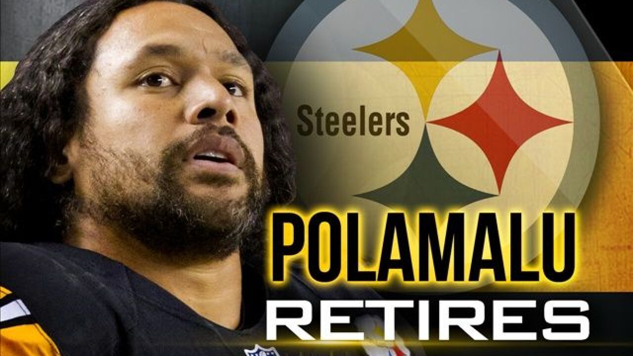 Nfl Bids Goodbye To Troy Polamalu After 12 Seasons