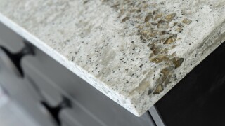 Beautiful,Quartz,Stone,Counter,Top,In,Kitchen,Room,With,Black