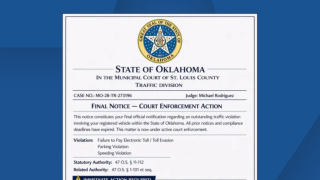 Oklahoma Toll Scams