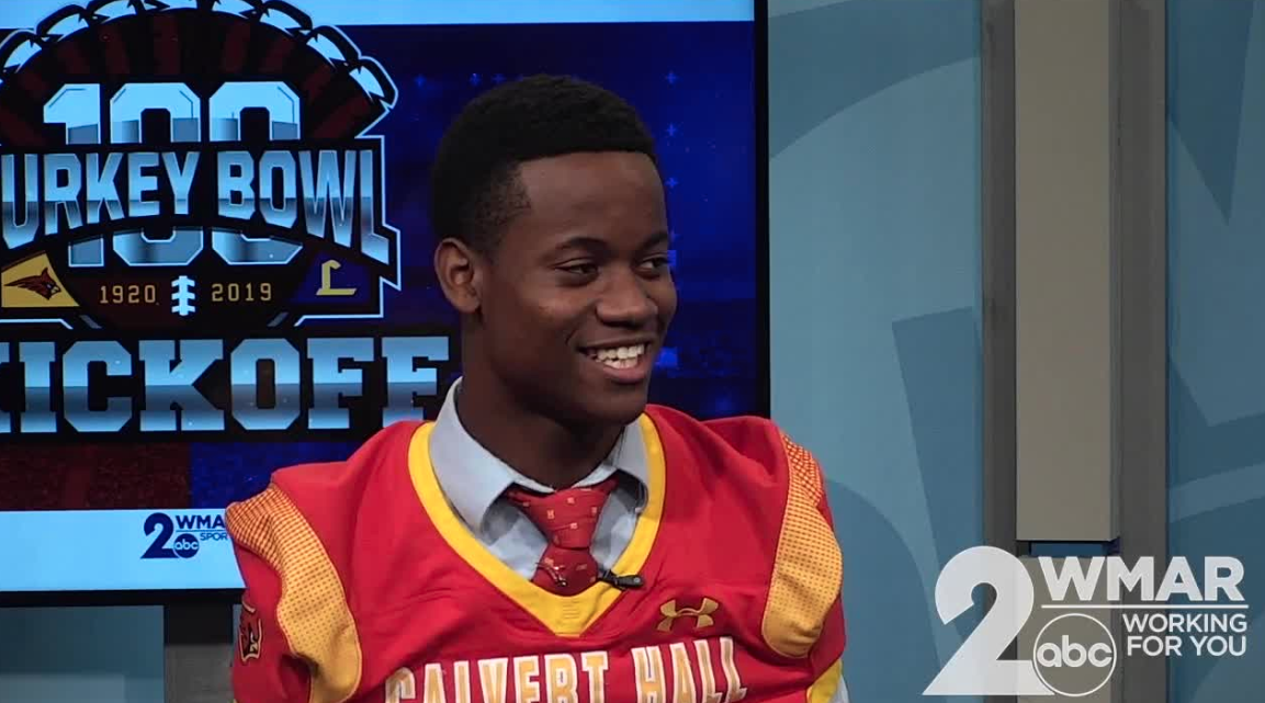 Turkey Bowl 100: Calvert Hall's Jaiheem Henderson