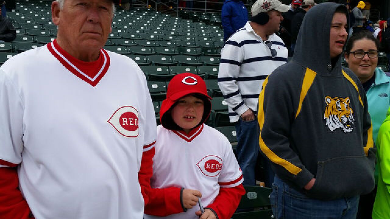 PICS: Reds and Pirates game at Victory Field