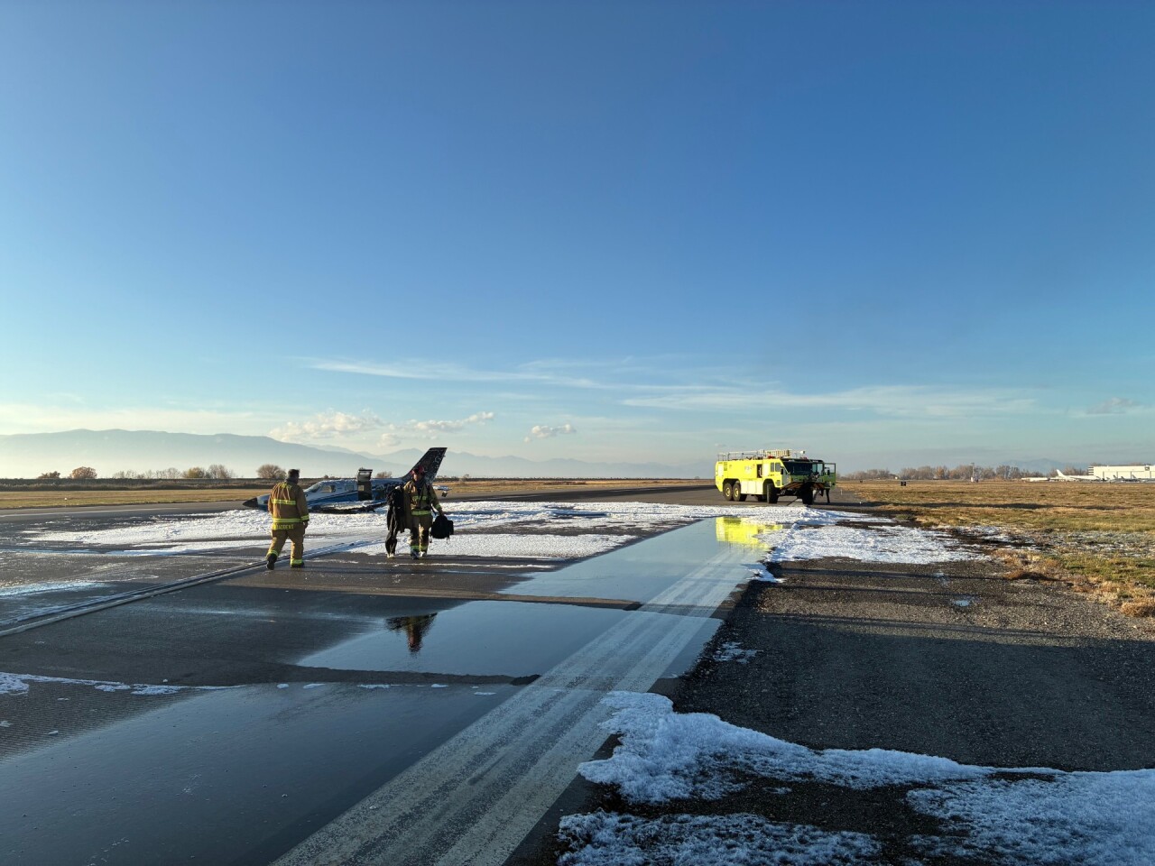 Provo Airport Plane Fire