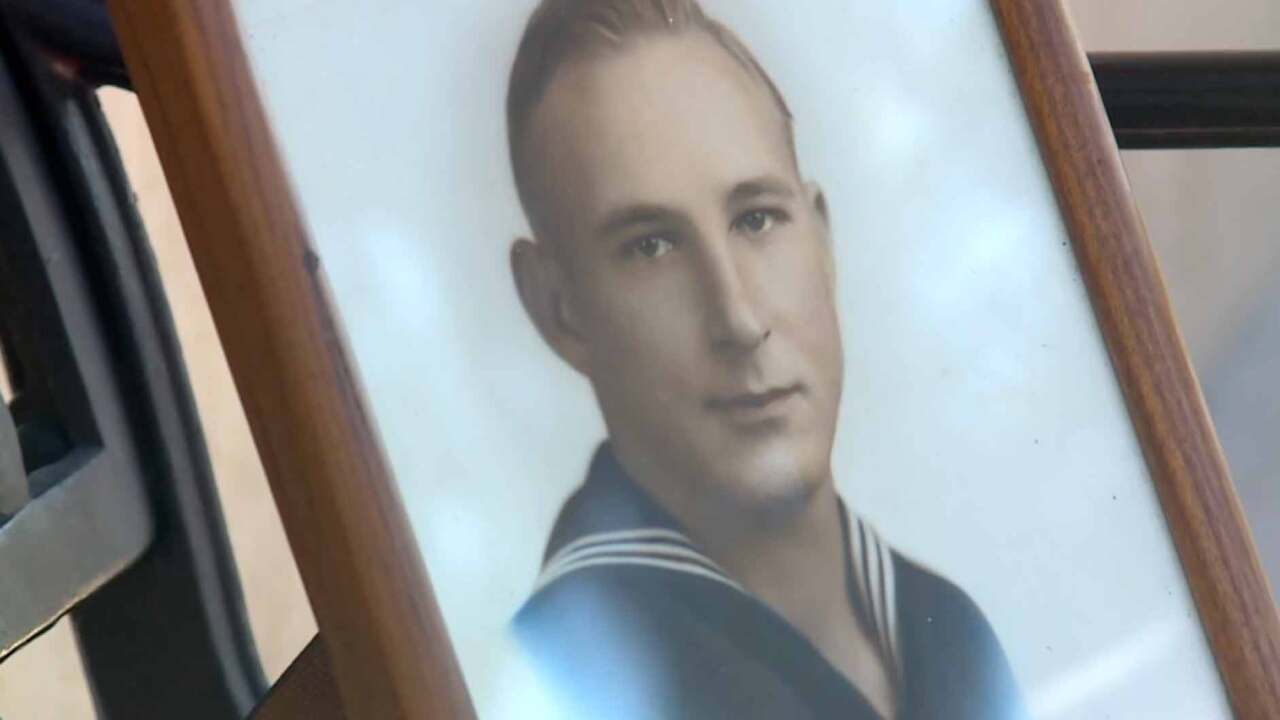 George Whidden Sr. served in the Navy during World War II.