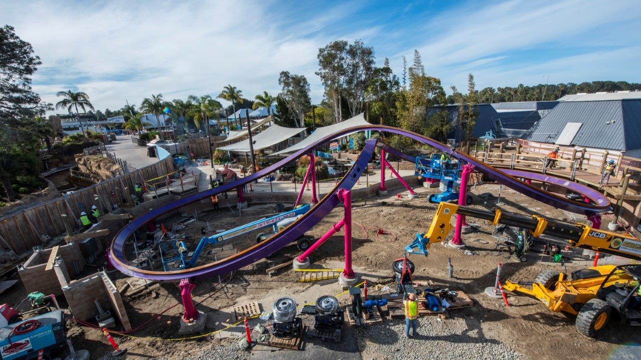 Seaworld S Tidal Twister Roller Coaster Gets An Opening Date