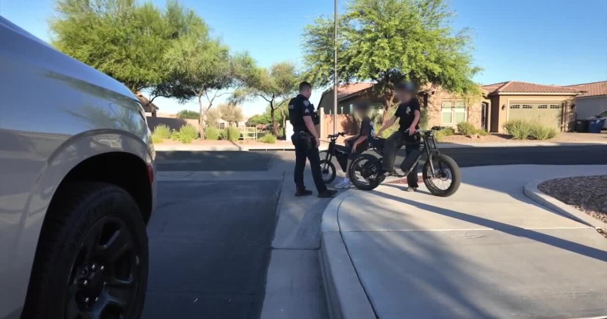 Gilbert police conduct proactive e-bike patrols, urge parents to help keep teen riders safe
