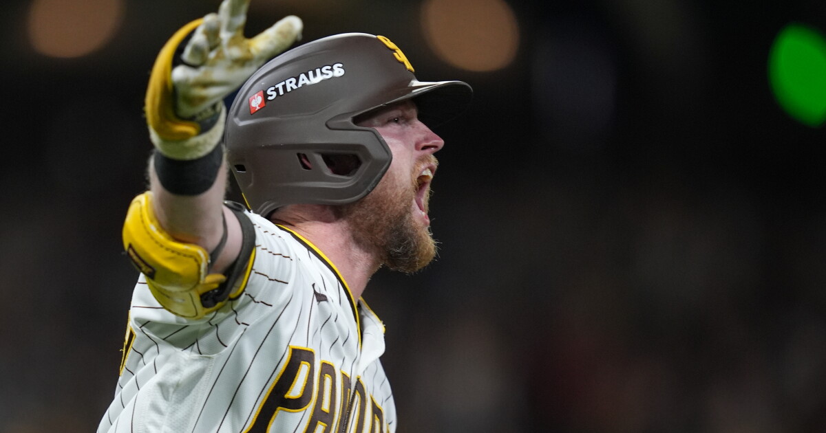 APTOPIX NLDS Brewers Padres Baseball