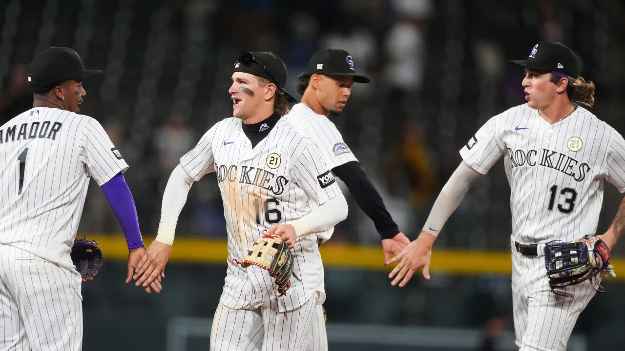 Padres Rockies Baseball