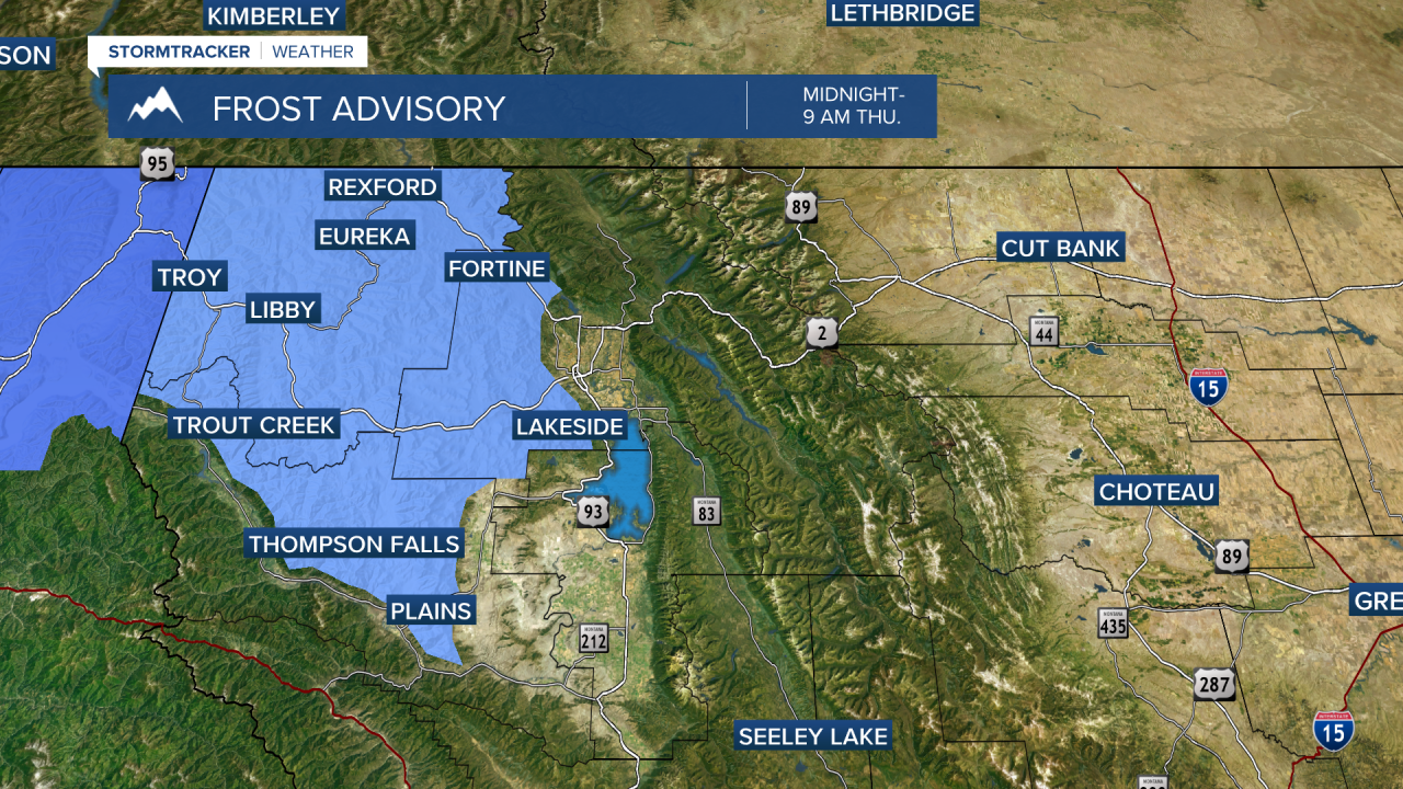 Frost Advisories