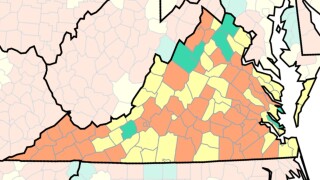 COVID-19 Community Levels calculated on Aug. 4, 2022.