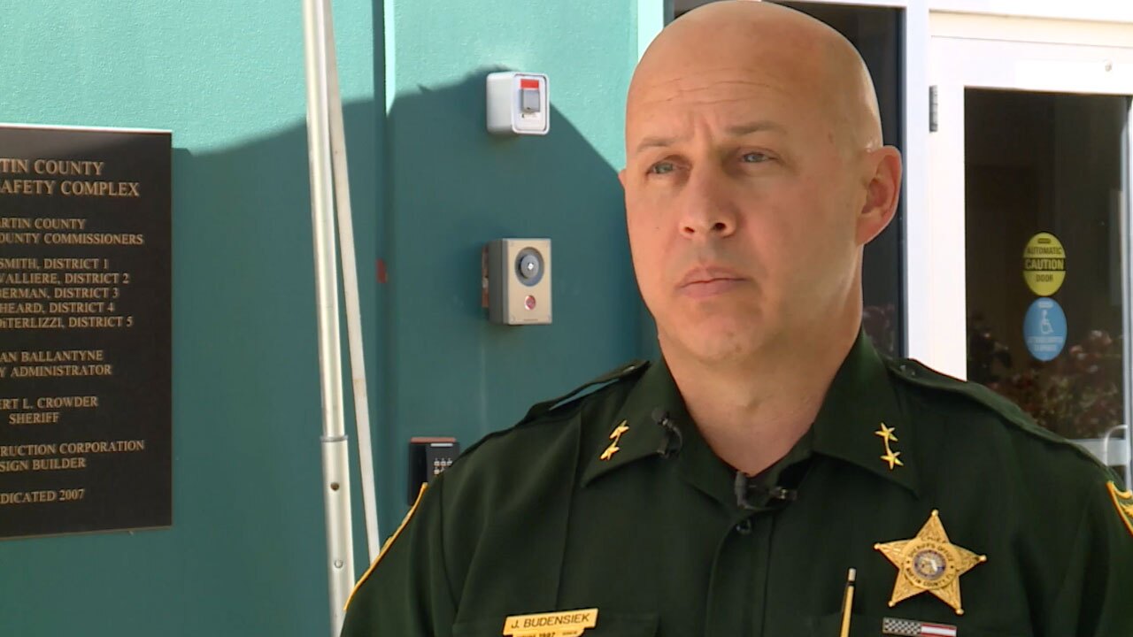 Martin County Chief Deputy Sheriff John Budensiek