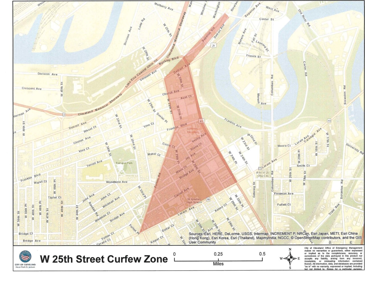 West 25th Street curfew zone.jpg