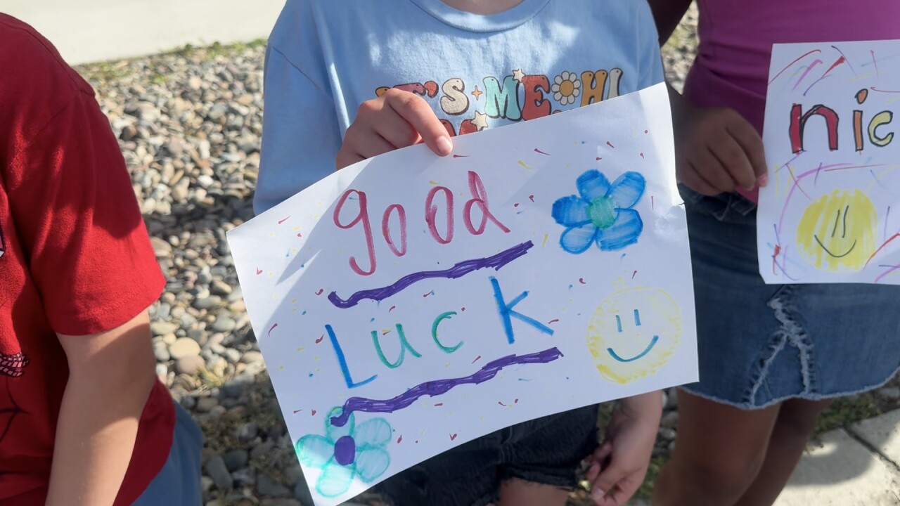 good luck poster